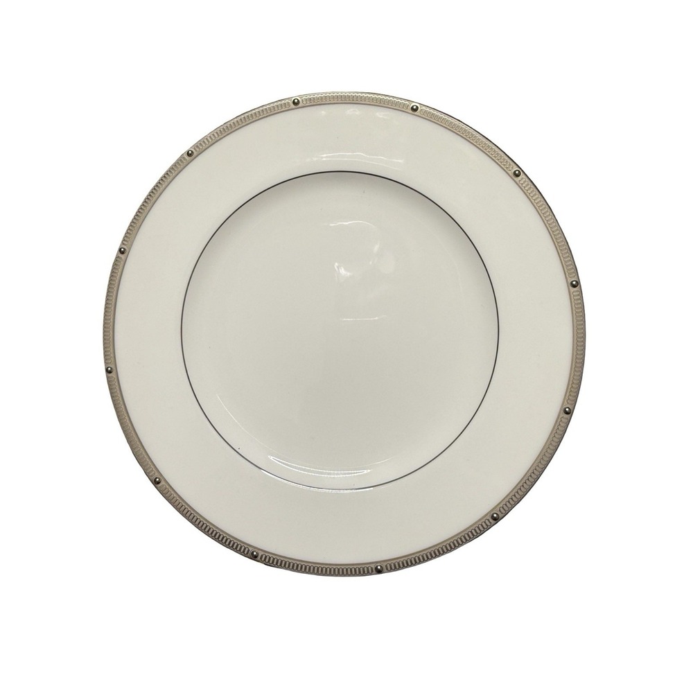 Noritake, Rochelle Platinum Dinner Plate 10 1/4"